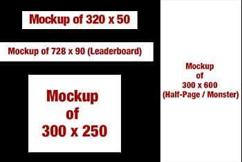 Expat Ads Growth Bundle – 4 custom banner designs in a mix of desktop and mobile sizes for $125